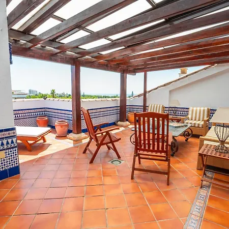 아파트 Penthouse Con Vistas Al Mar , Hacienda Nagueeles