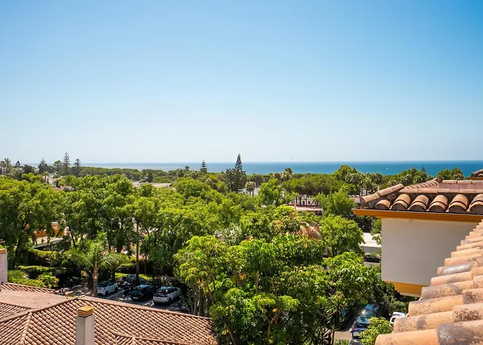 דירה Penthouse Con Vistas Al Mar , Hacienda Nagueeles *